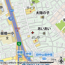北京飯店周辺の地図