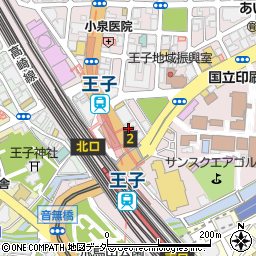 東京都北区王子1丁目9周辺の地図