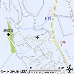 山梨県韮崎市円野町下円井1540周辺の地図