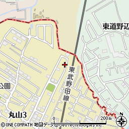 千葉県船橋市丸山3丁目25-12周辺の地図