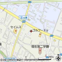 東京都武蔵村山市三ツ藤2丁目6周辺の地図