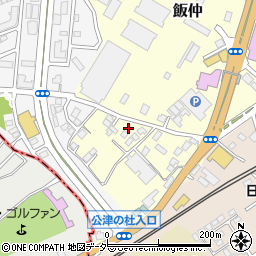 千葉県成田市飯仲36-21周辺の地図