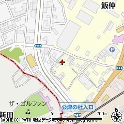 成田市公設地方卸売市場　株式会社丸六・市場内事務所周辺の地図