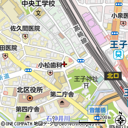 トリヤマ王子本町ビル周辺の地図