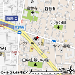 株式会社喜多建設練馬支店周辺の地図