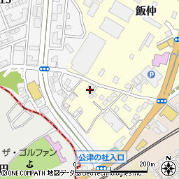千葉県成田市飯仲37周辺の地図