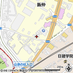 千葉県成田市飯仲15-22周辺の地図