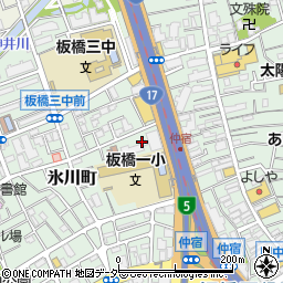 東京都板橋区氷川町14周辺の地図