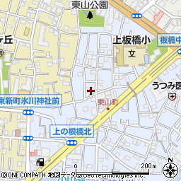 東京都板橋区東山町39周辺の地図