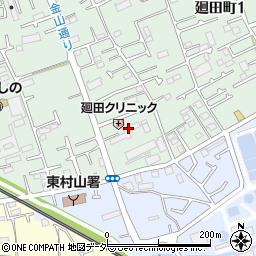 東京聖書学院教会周辺の地図