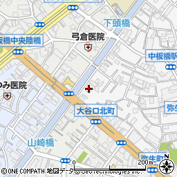 東京都板橋区弥生町81周辺の地図