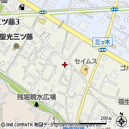 東京都武蔵村山市三ツ藤3丁目51-7周辺の地図