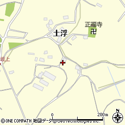 千葉県佐倉市土浮592周辺の地図