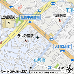 東京都板橋区東山町2周辺の地図