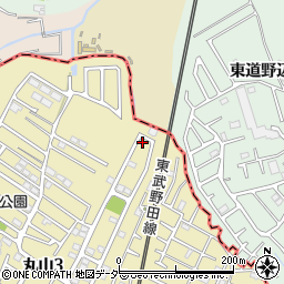 千葉県船橋市丸山3丁目25-10周辺の地図