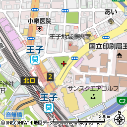 東京都北区王子1丁目7周辺の地図