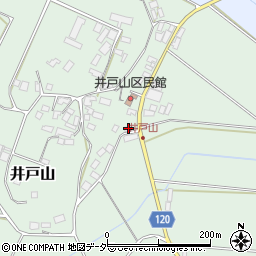 千葉県香取郡多古町井戸山110周辺の地図