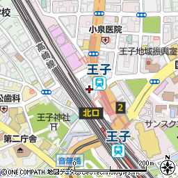 セガフレード・ザネッティ・エスプレッソ 王子メトロピア店周辺の地図