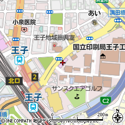 国立印刷局博物館（お札と切手の博物館）周辺の地図