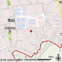 千葉県松戸市栗山226周辺の地図