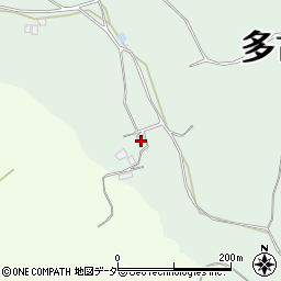 千葉県香取郡多古町井戸山822周辺の地図
