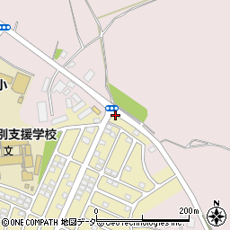 学園台入口周辺の地図