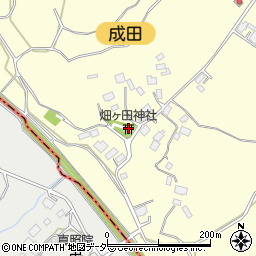 畑ヶ田神社周辺の地図