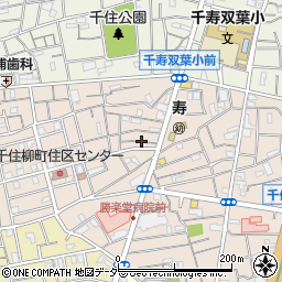 東京都足立区千住柳町31周辺の地図