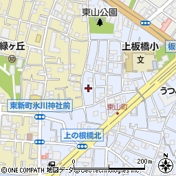 東京都板橋区東山町41周辺の地図