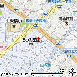 東京都板橋区東山町12周辺の地図