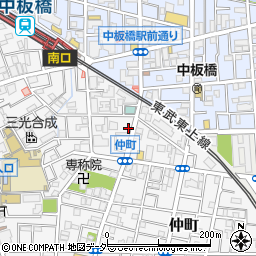 株式会社丸英　東京営業所周辺の地図