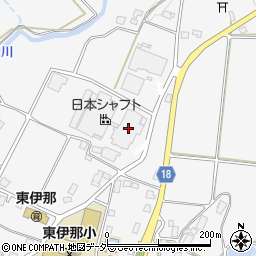 長野県駒ヶ根市東伊那栗林5636周辺の地図