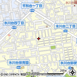 東京都練馬区氷川台4丁目周辺の地図