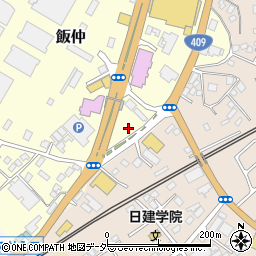 千葉県成田市飯仲11-51周辺の地図