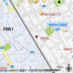 東京都羽村市神明台1丁目14周辺の地図