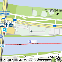 東京都足立区小台1丁目周辺の地図