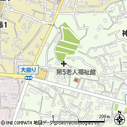 東京都武蔵村山市神明2丁目22周辺の地図