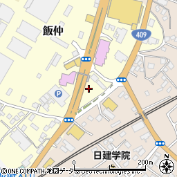 千葉県成田市飯仲21-6周辺の地図