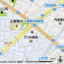 東京都板橋区東山町13周辺の地図