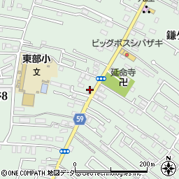 大福元鎌ヶ谷店周辺の地図