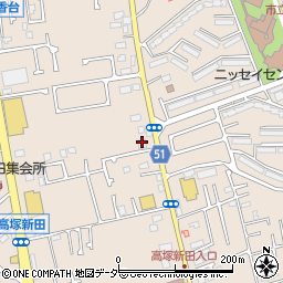 梨香台ゼミナール周辺の地図