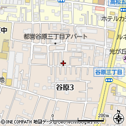 東京都練馬区谷原3丁目周辺の地図