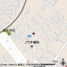 成瀬台街区公園周辺の地図