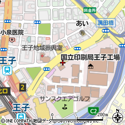 東京都北区王子1丁目6-7周辺の地図