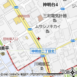 東京都羽村市神明台4丁目7-6周辺の地図