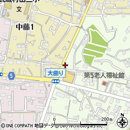 東京都武蔵村山市神明2丁目24-17周辺の地図