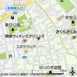 田村内科小児科医院周辺の地図