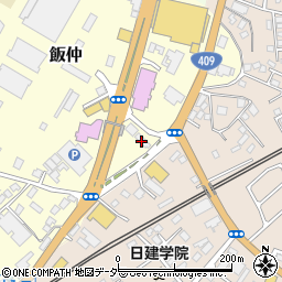 千葉県成田市飯仲14-3周辺の地図