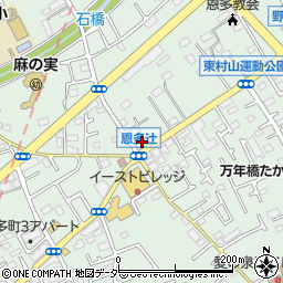 センゴク久米川店周辺の地図