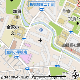 東京都板橋区加賀1丁目周辺の地図